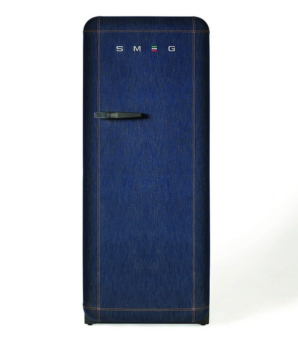 SMEG 不一样的牛仔布冰箱