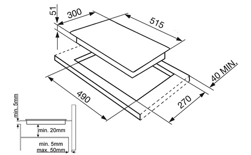Smeg电磁炉SI5322B产品说明